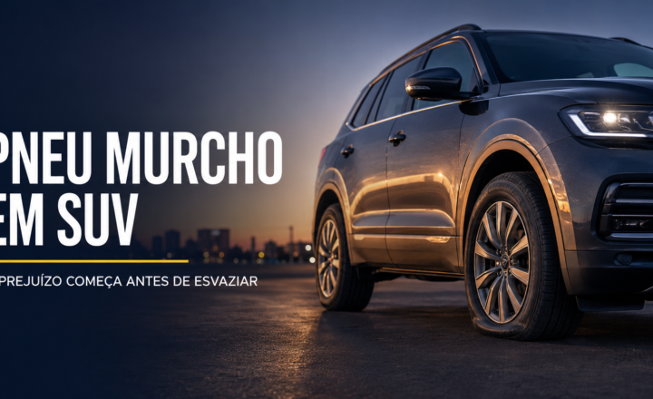 Pneu murcho na Suv ? prejuízo e falha na segurança sérios !